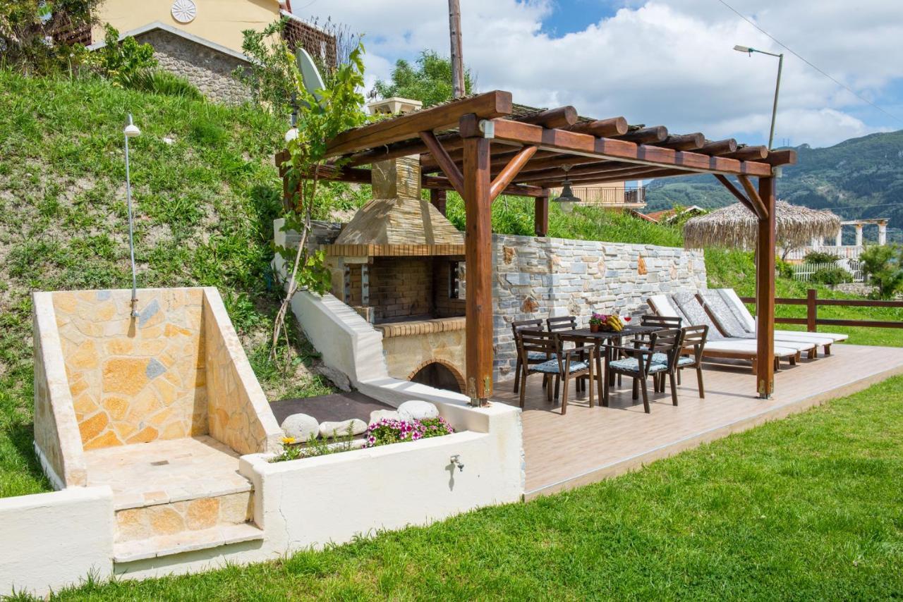 Villas Porto Kamini Afionas Corfu Exterior foto